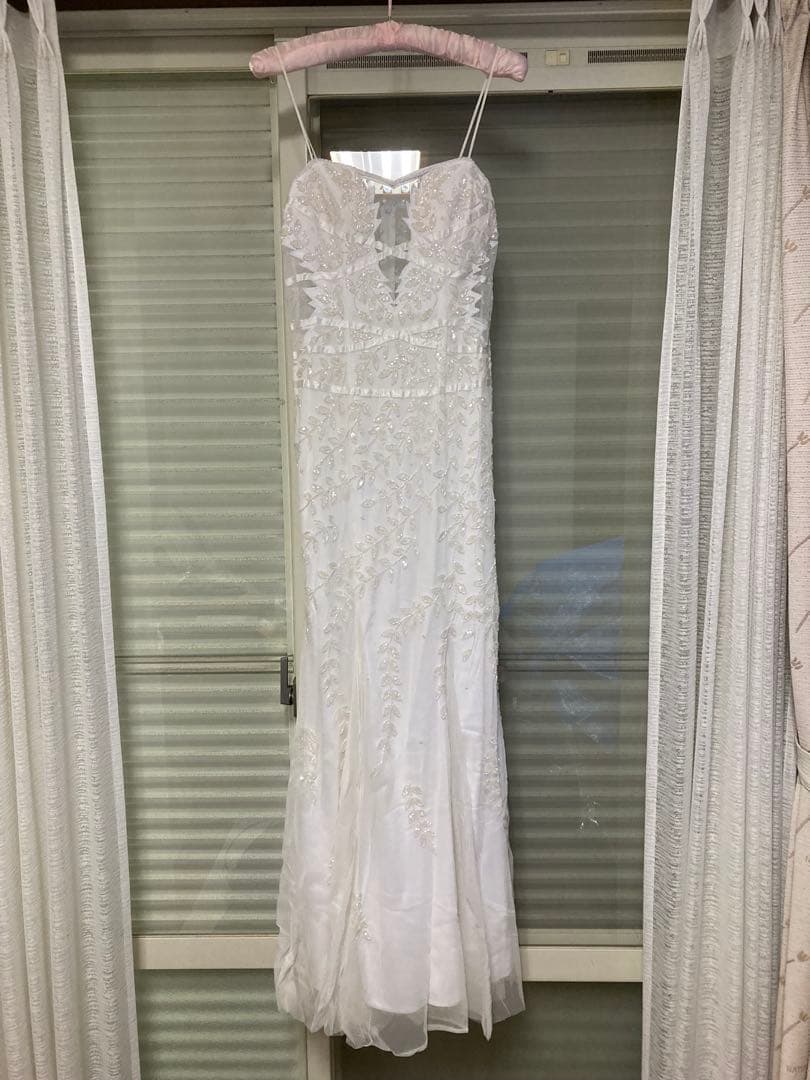 Bicici ロングドレス ビーズ スパンコール キャバ嬢