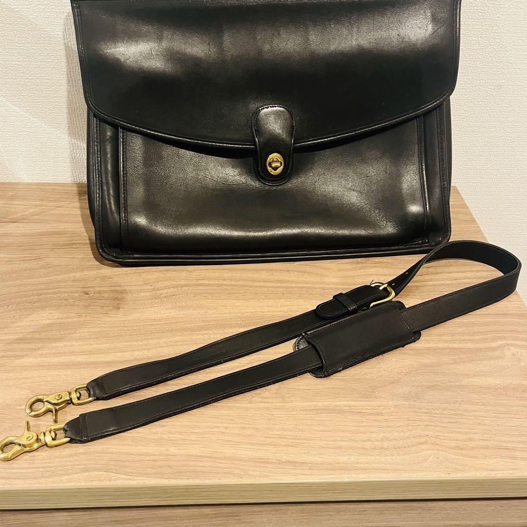 【美品】オールドコーチ　ビジネスバッグ　ウィリス　2way　黒　アメリカ製