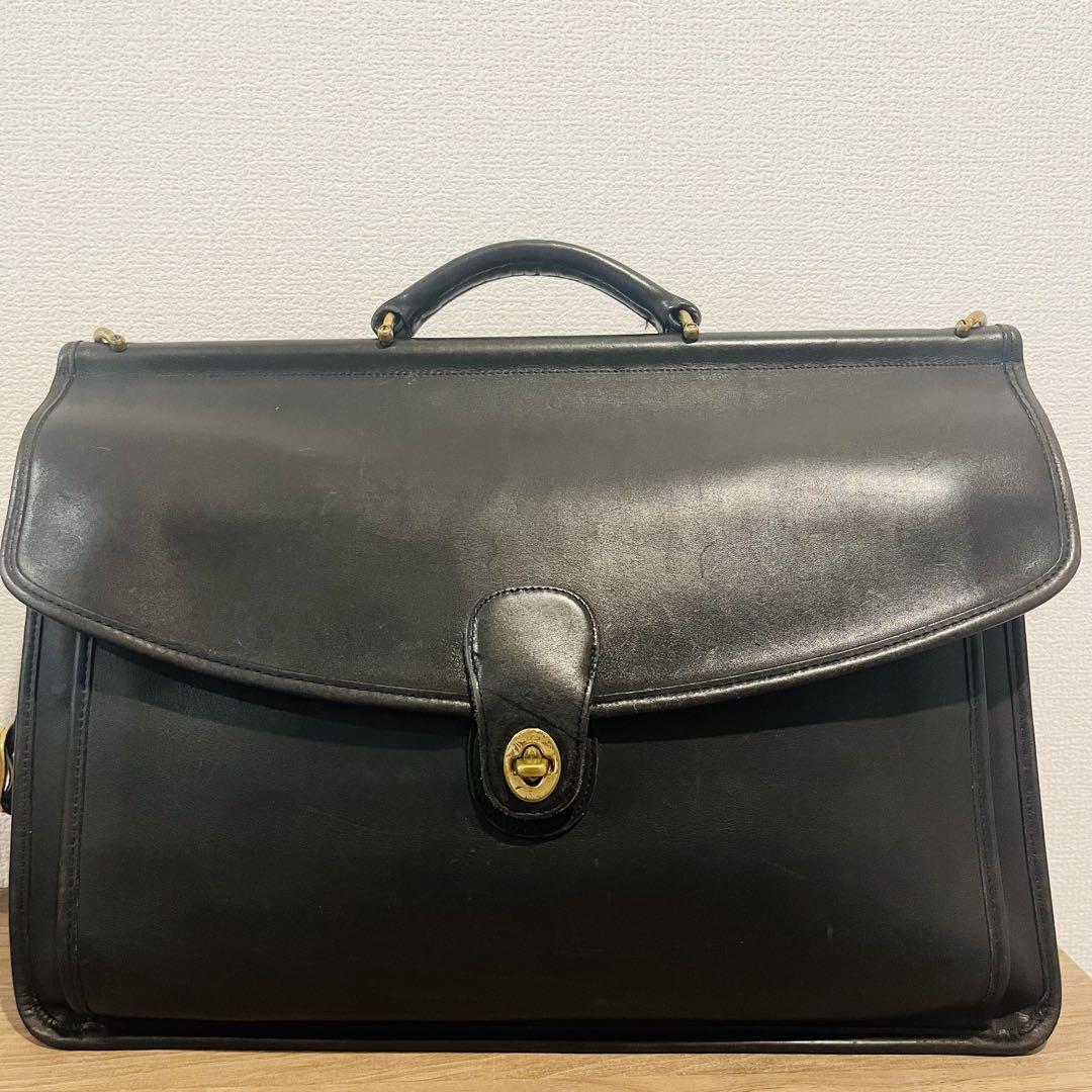 【美品】オールドコーチ　ビジネスバッグ　ウィリス　2way　黒　アメリカ製