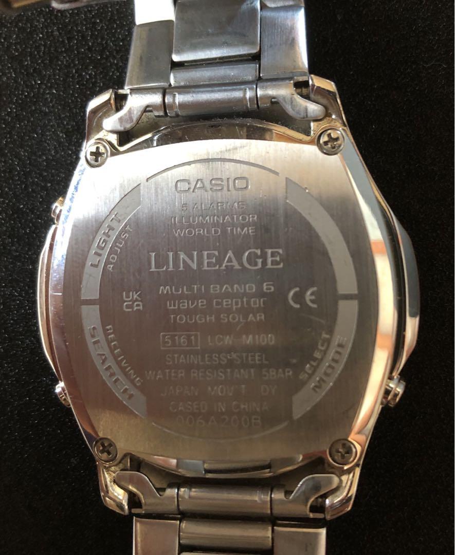CASIO カシオ LINEAGE LCW-M100