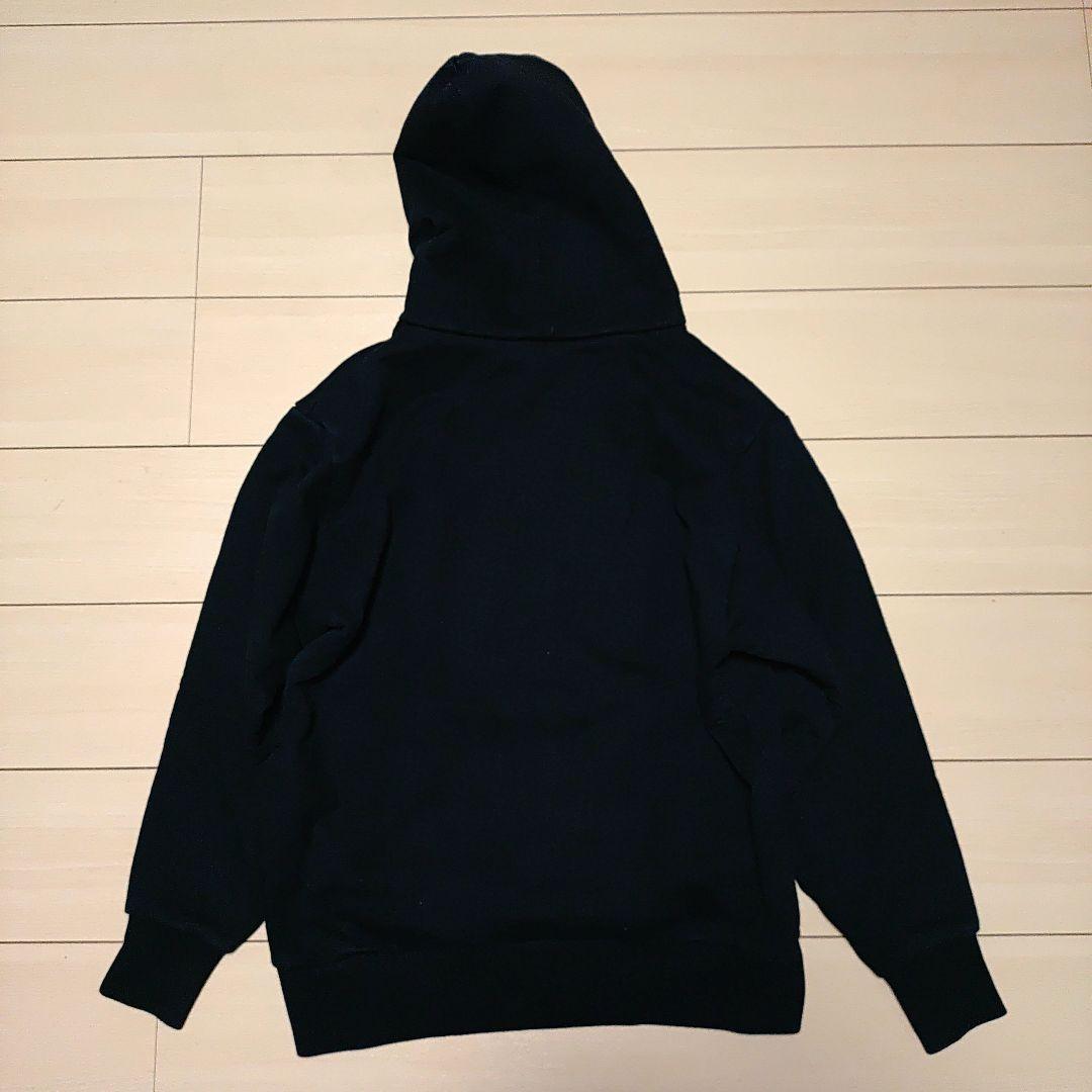 Americana フード付きパーカー スミクロ Figments（フィグメンツ）の「ブロックメッシュニットZIP