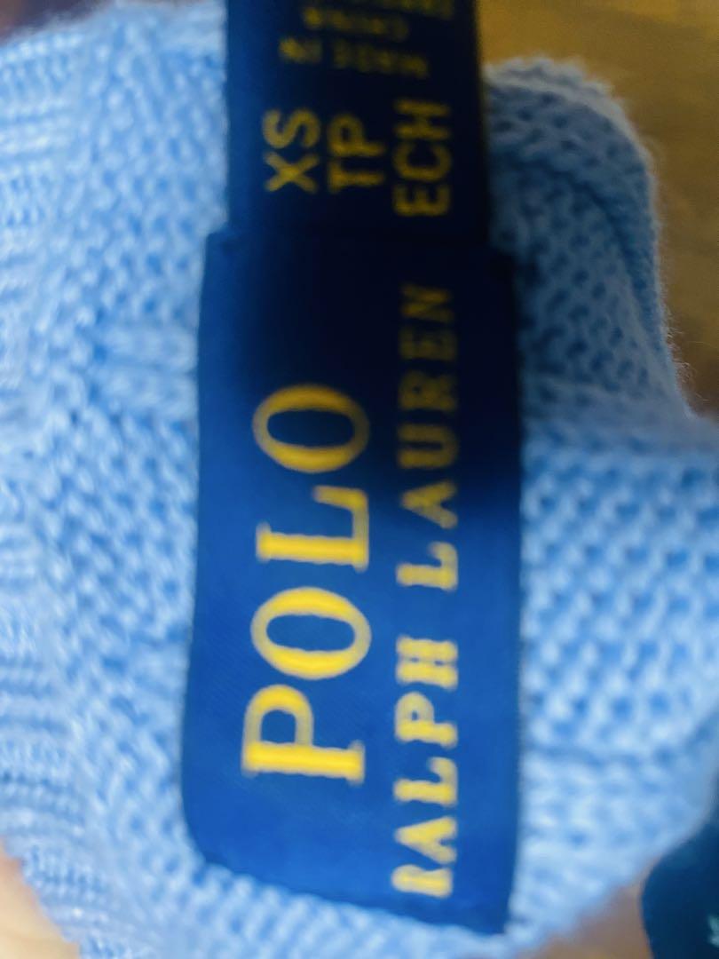 POLO RALPH LAUREN 半袖ニットセーター XS