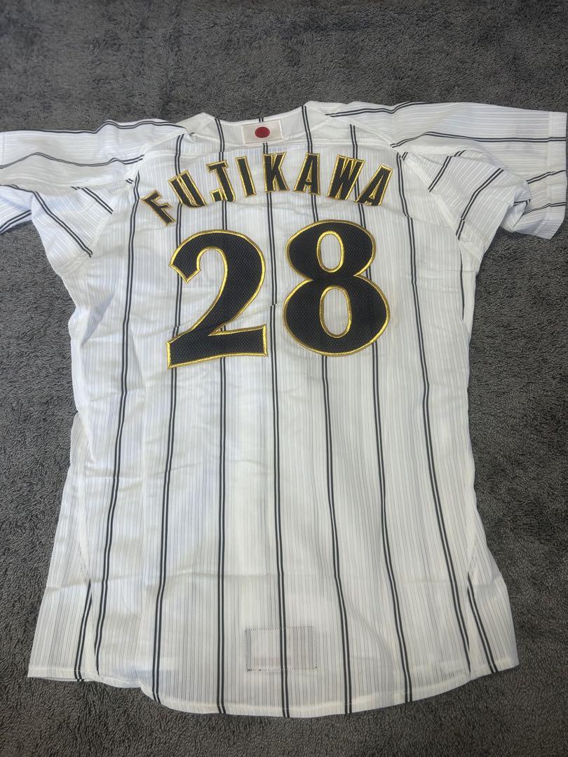 た*で様 藤川球児 侍ジャパン ユニフォーム 28番 L 新品 藤川球児 侍ジャパン ユニフォーム 28番 L 新品 - メルカリ