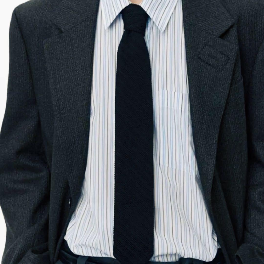 Mfpen エムエフペン ニットシルクタイ Knitted Silk Tie