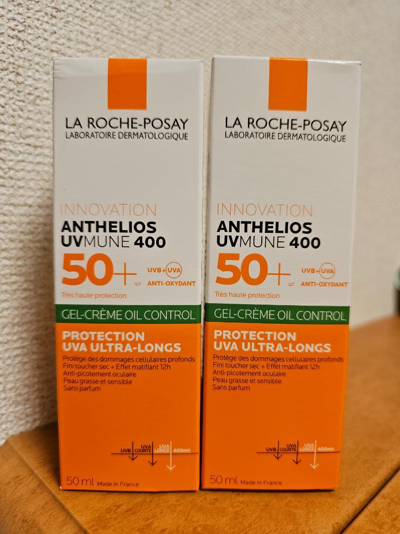 ラロッシュポゼ。アンテリオスUVmune400フリュイドSPF50 x 3本