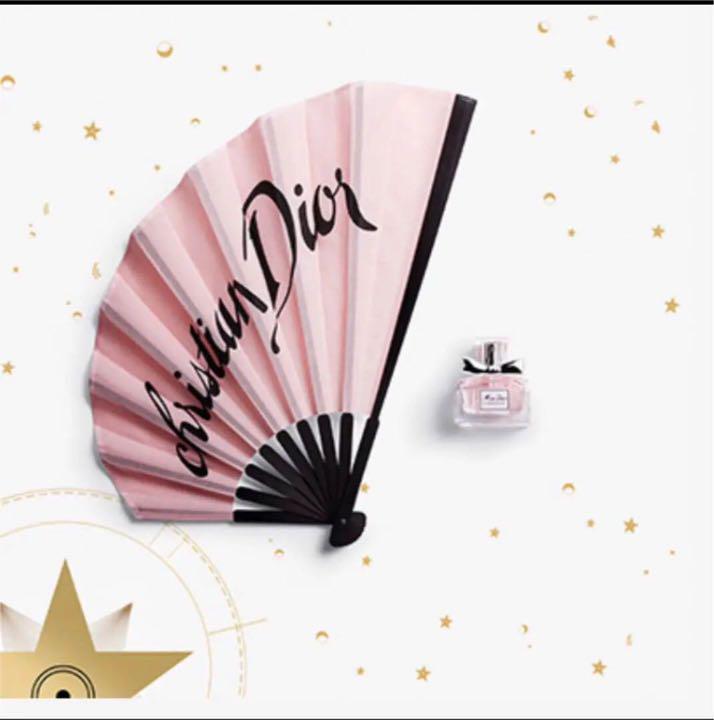 Dior クリスタル会員ギフト 扇子 ミニ香水 Rg Tech Net