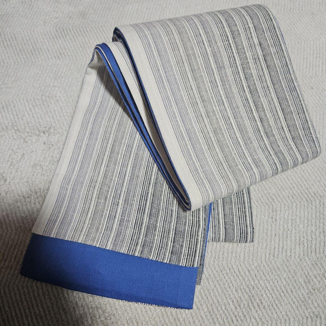 綿麻半巾帯　新品未使用