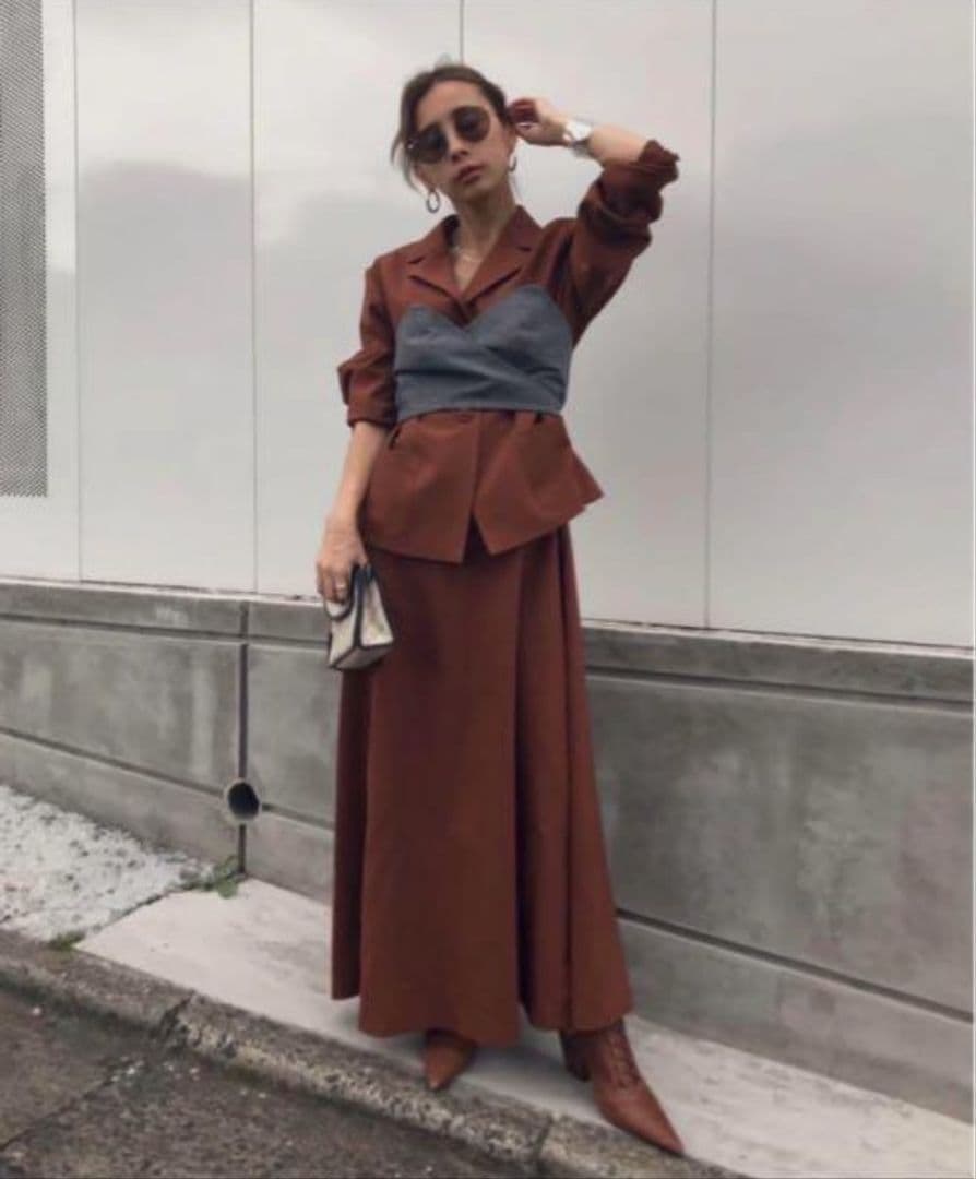 AMERI VINTAGE ビスチェ セット ジャケット ドレス