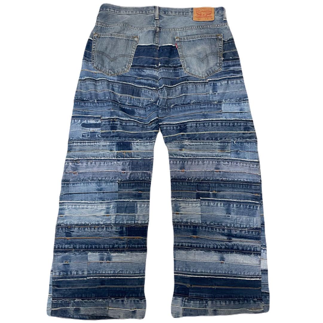 値下げ中】リーバイス Levi´s リメイクデニム リメイクパンツ 古着