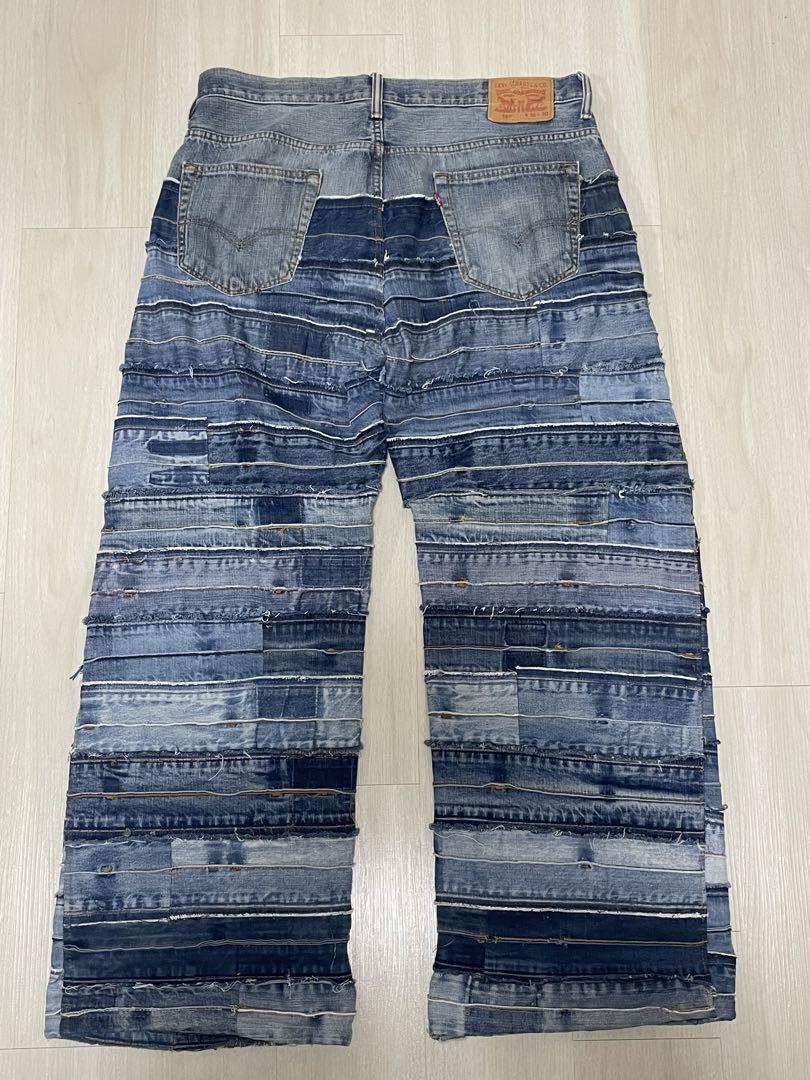 値下げ中】リーバイス Levi´s リメイクデニム リメイクパンツ 古着