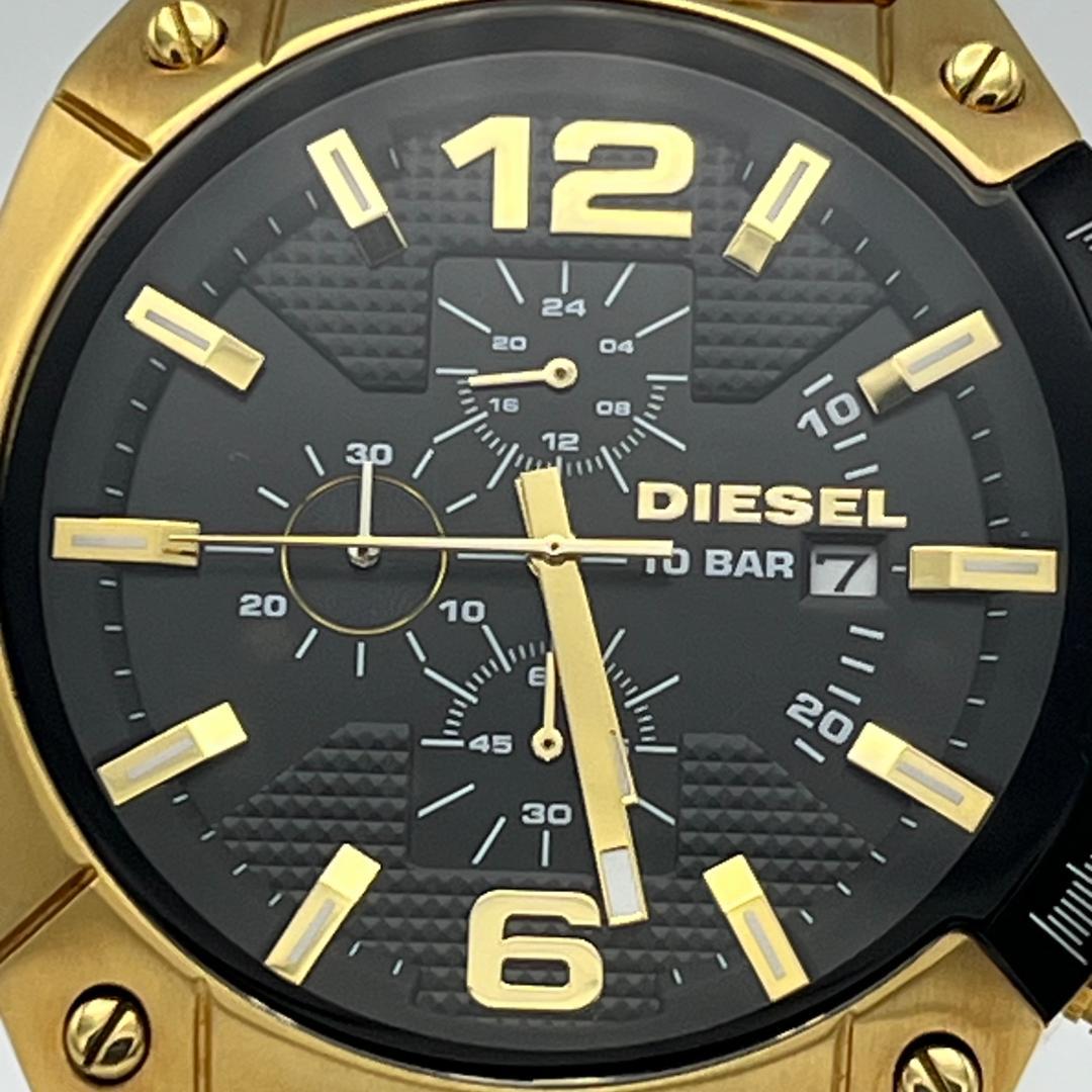 DIESEL クロノグラフ腕時計 ブラック/ゴールド 楽天市場】＼8/1限定☆全品10%OFFクーポン+さらに3倍