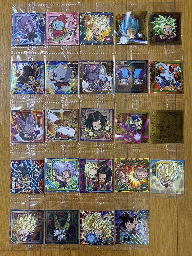 ドラゴンボールシールウエハースw7 フルコンプ　全24種 ドラゴンボールシールウエハースw7 フルコンプ 全24種 - メルカリ