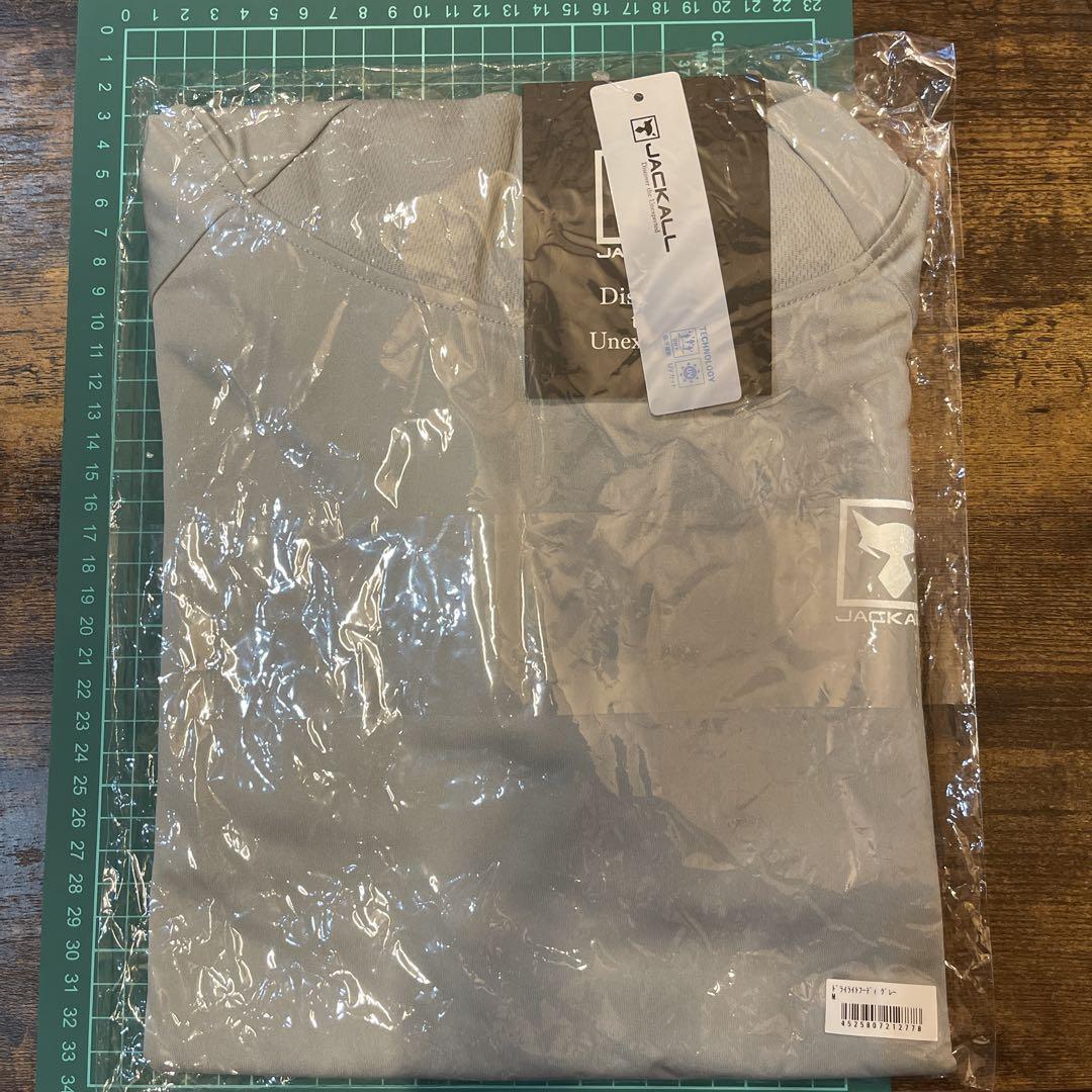 ドライライトフーディ【ジャッカル】　M size グレー