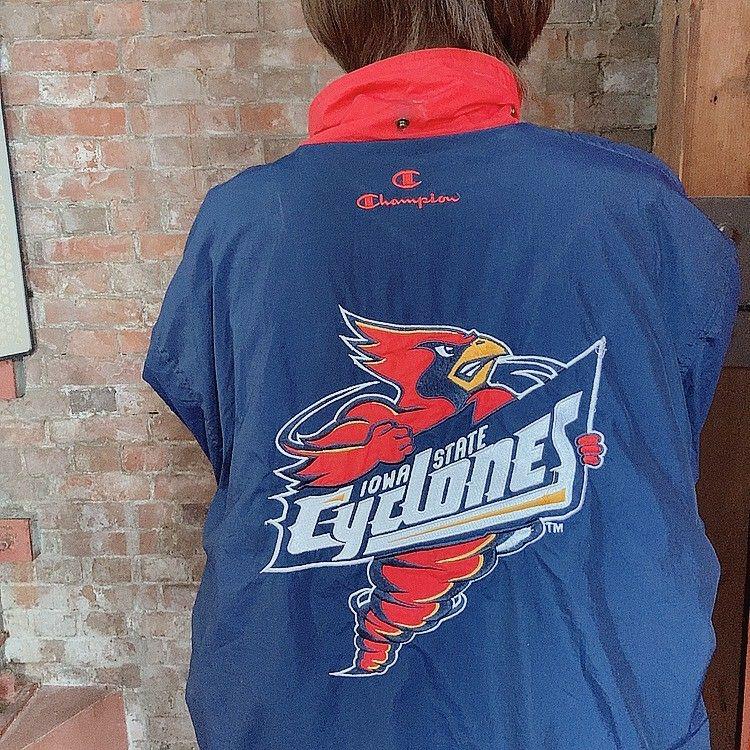 champion アイオワ大学サイクロンズ希少ナイロンジャケット厚XLカレッジ QTBIz-m32208442845 即納安い