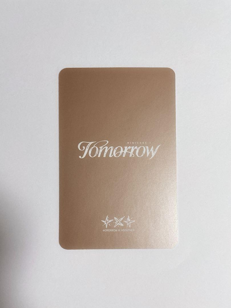 TXT ヨンジュン スビン minisode3 TARGET トレカ TXT スビン minisode3:TOMORROW target 限定 トレカ