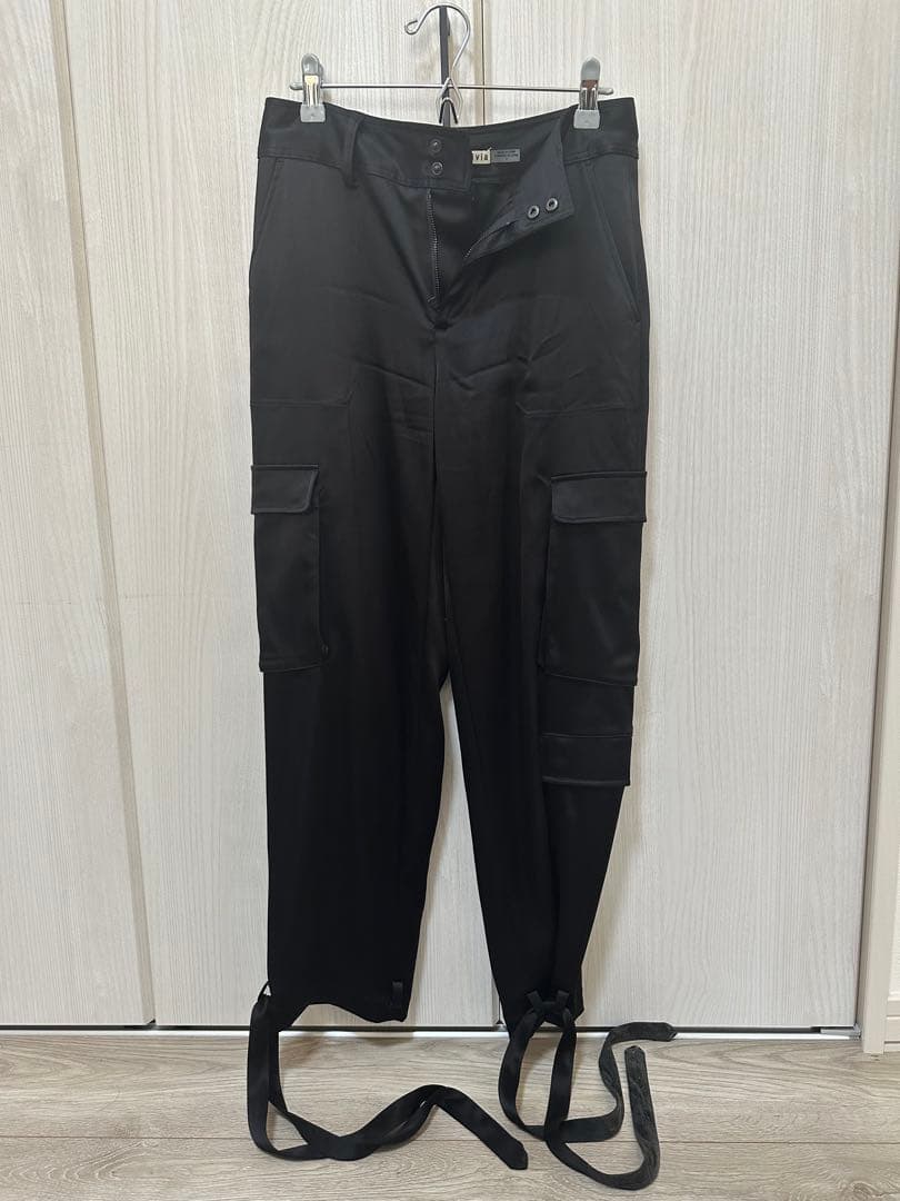 alice olivia ブラックパンツXS SS alice olivia DECORATOM_COM_BR