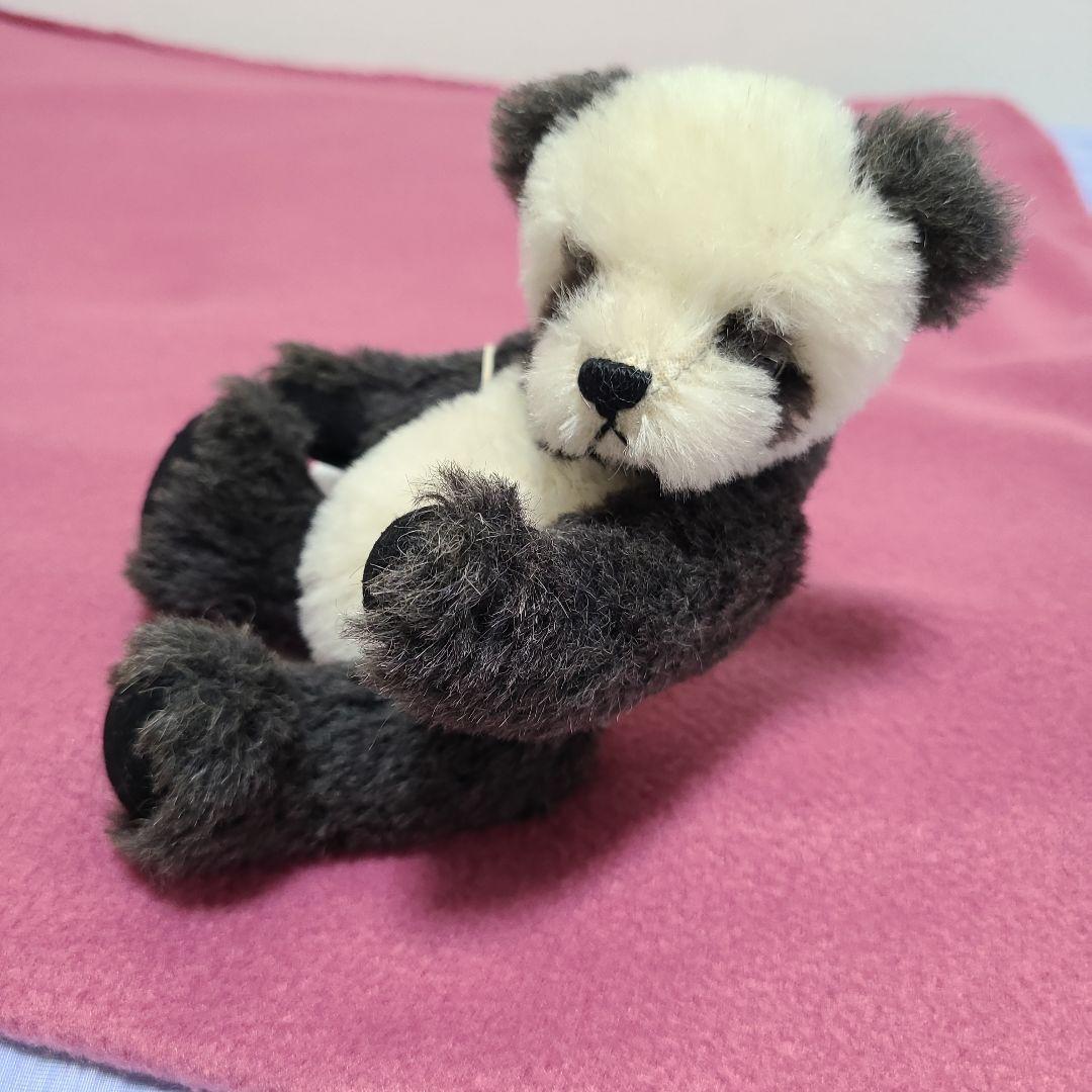 ⭐テディベア  可愛いパンダちゃん  作家さま スタンド付き！⭐ ⭐テディベア 可愛いパンダちゃん 作家さま スタンド付き