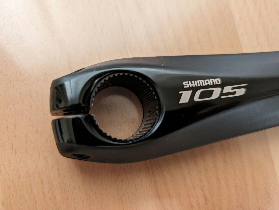 SHIMANO105クランク　FC-5800 170mm 52-36T シマノ SHIMANO 105 FC-5800 52-36T/170mm クランクセット 〇