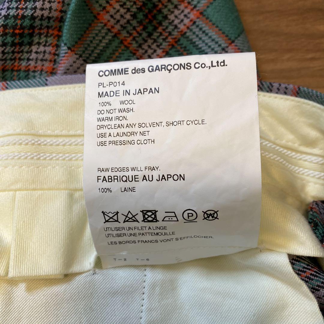 Comme des garcons Homme Plus タータンチェクショーツ