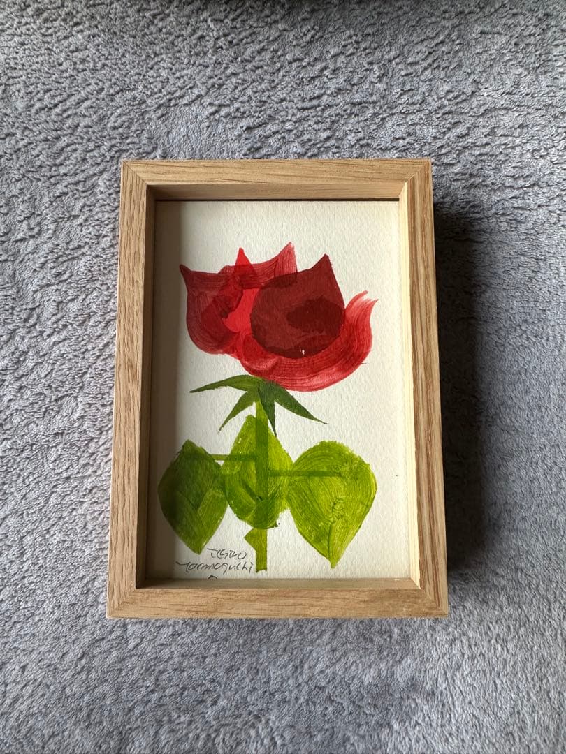 山口一郎さん ポストカードサイズ 原画 - メルカリ