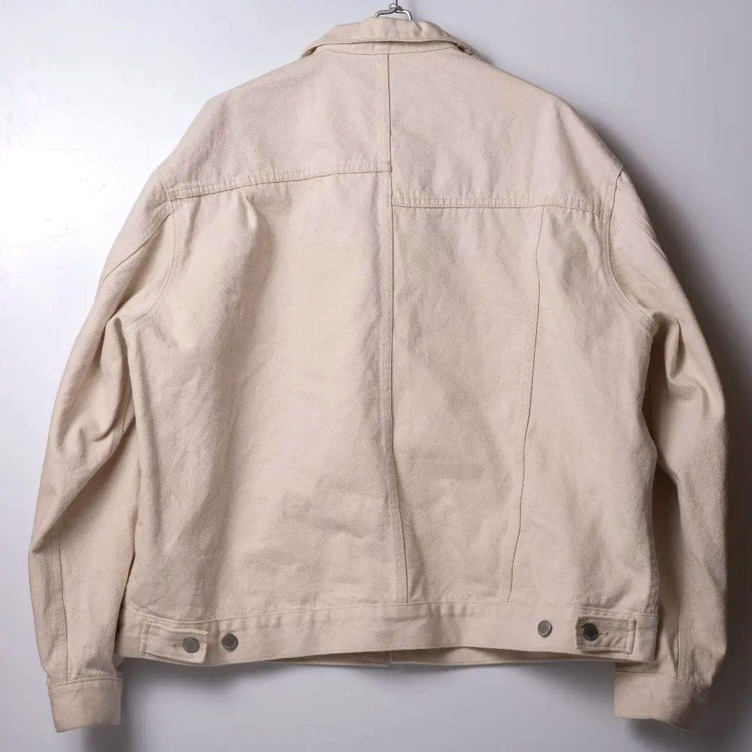 GU×ミハラヤスヒロ ジャケット＋トラウザー セットアップ ベージュ XL GU】総額5,480円デニムセットアップの実力(ミハラヤスヒロ