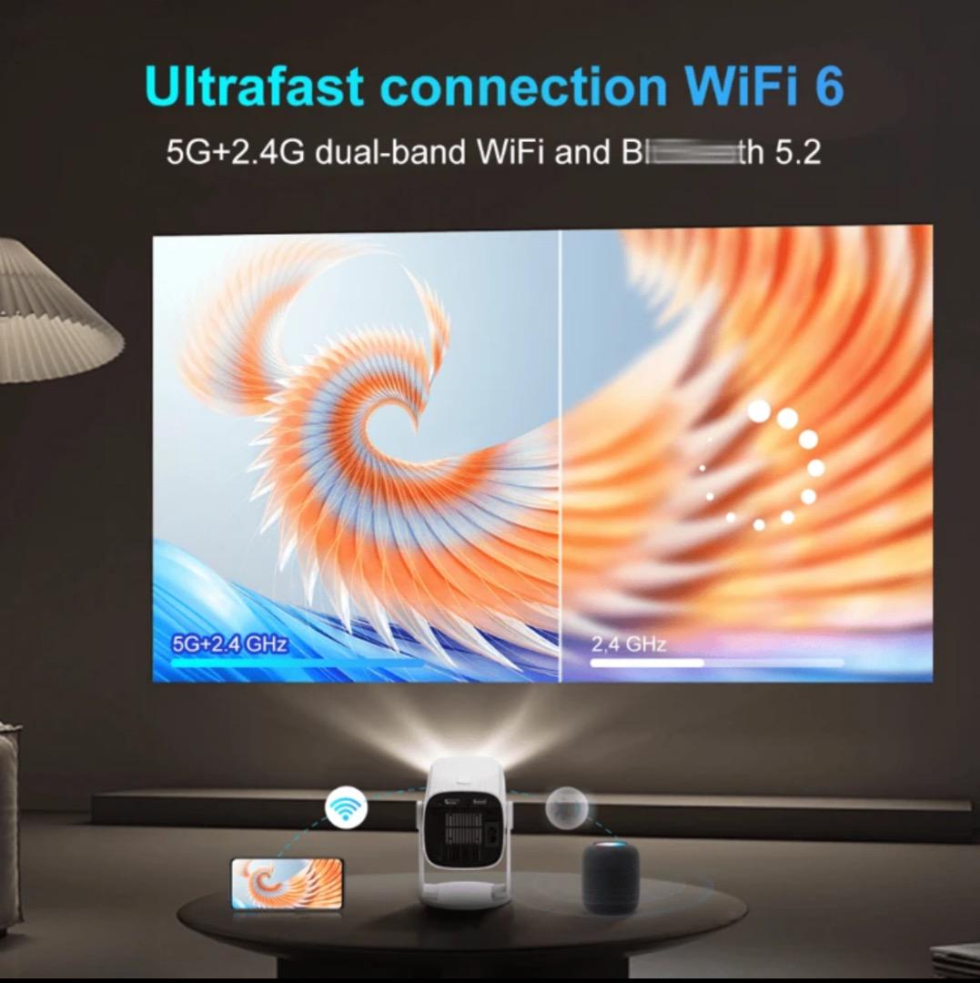 プロジェクター Mini projector 4k