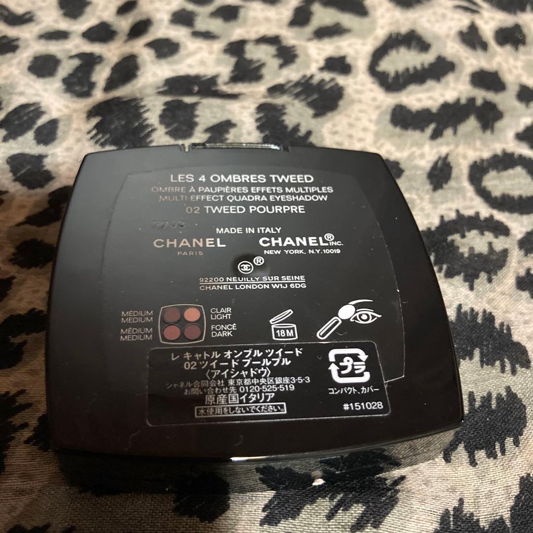 CHANEL LES 4 OMBRES TWEED 限定版 - メルカリ