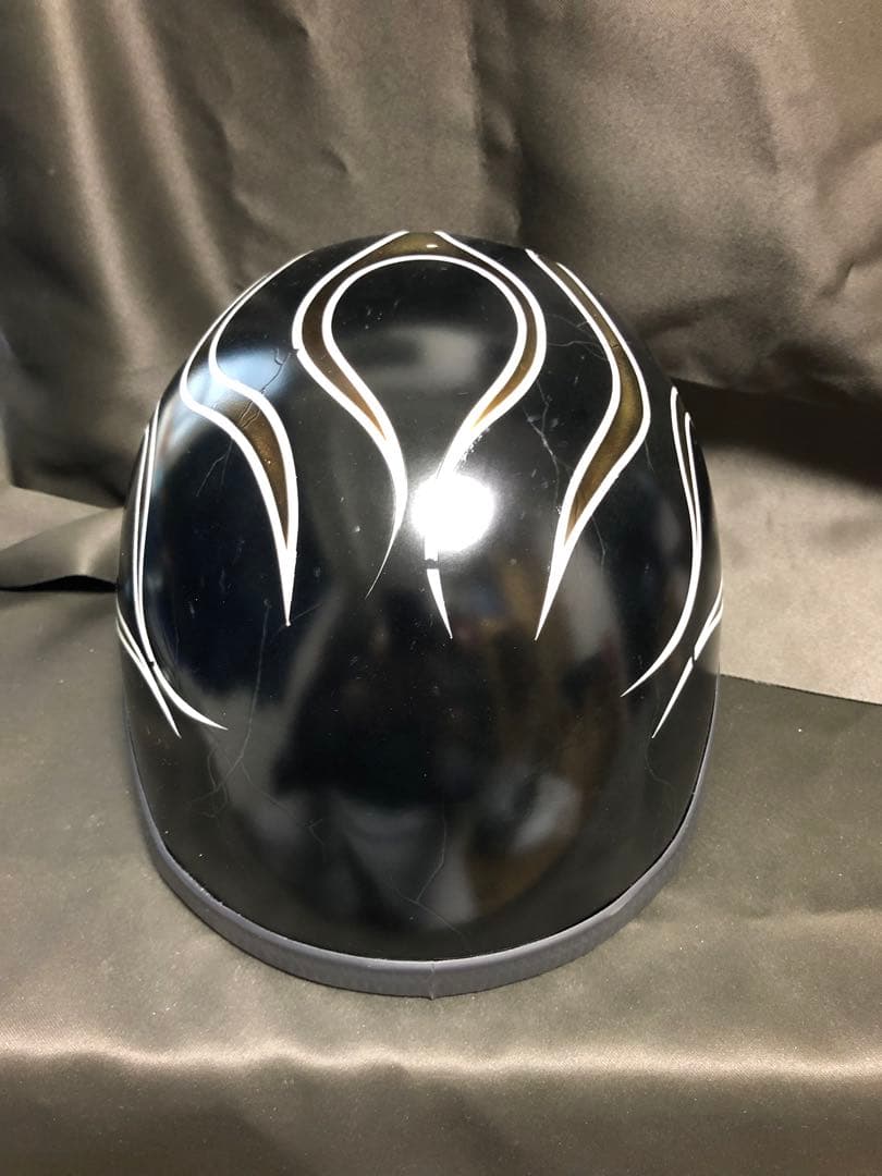 ジョッキーヘルメット 塗装