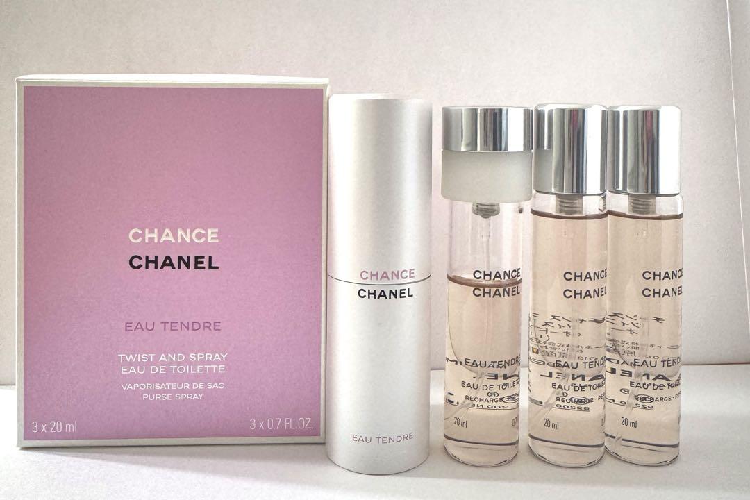 シャネル香水　CHANEL CHANCE Eau Tendre 3本セット