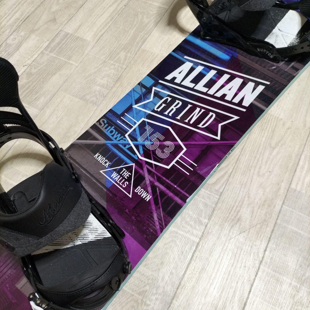 ALLIAN GRIND 153　ビンディング(M/L)セット ALLIAN GRIND 153 ビンディング(M/L)セット