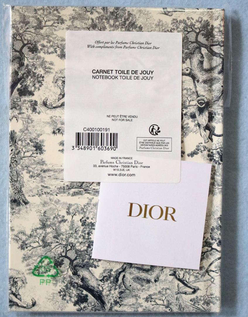 Christian Dior ディオール トワルドジュイ ノート ノベルティ♪♪