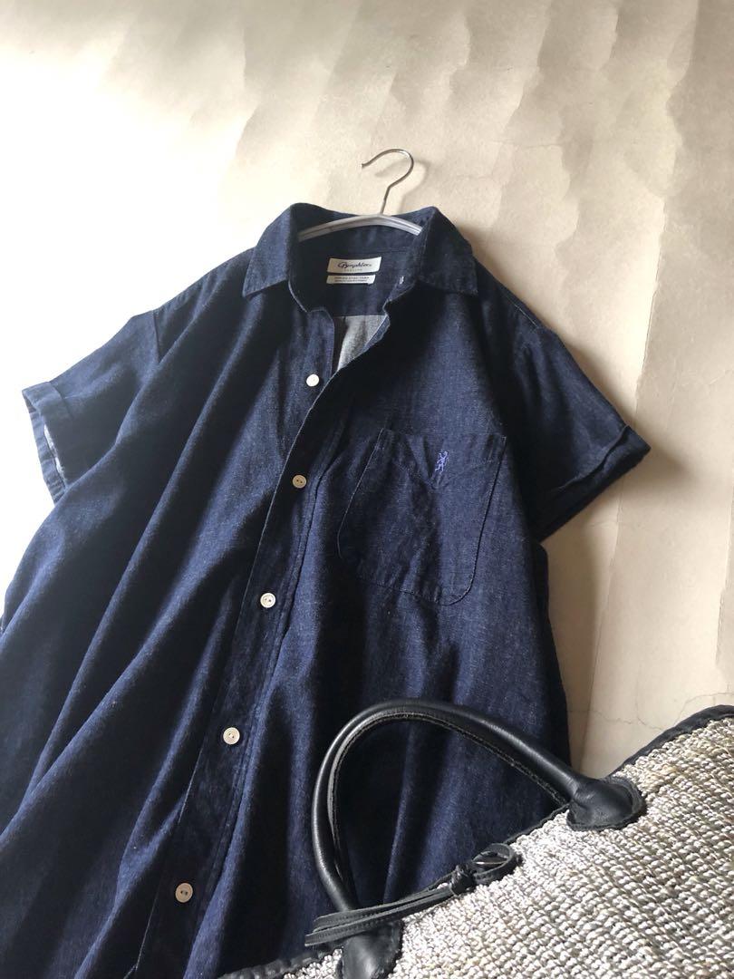 ビームス取扱♪ジムフレックスゆったりダンガリーデニム