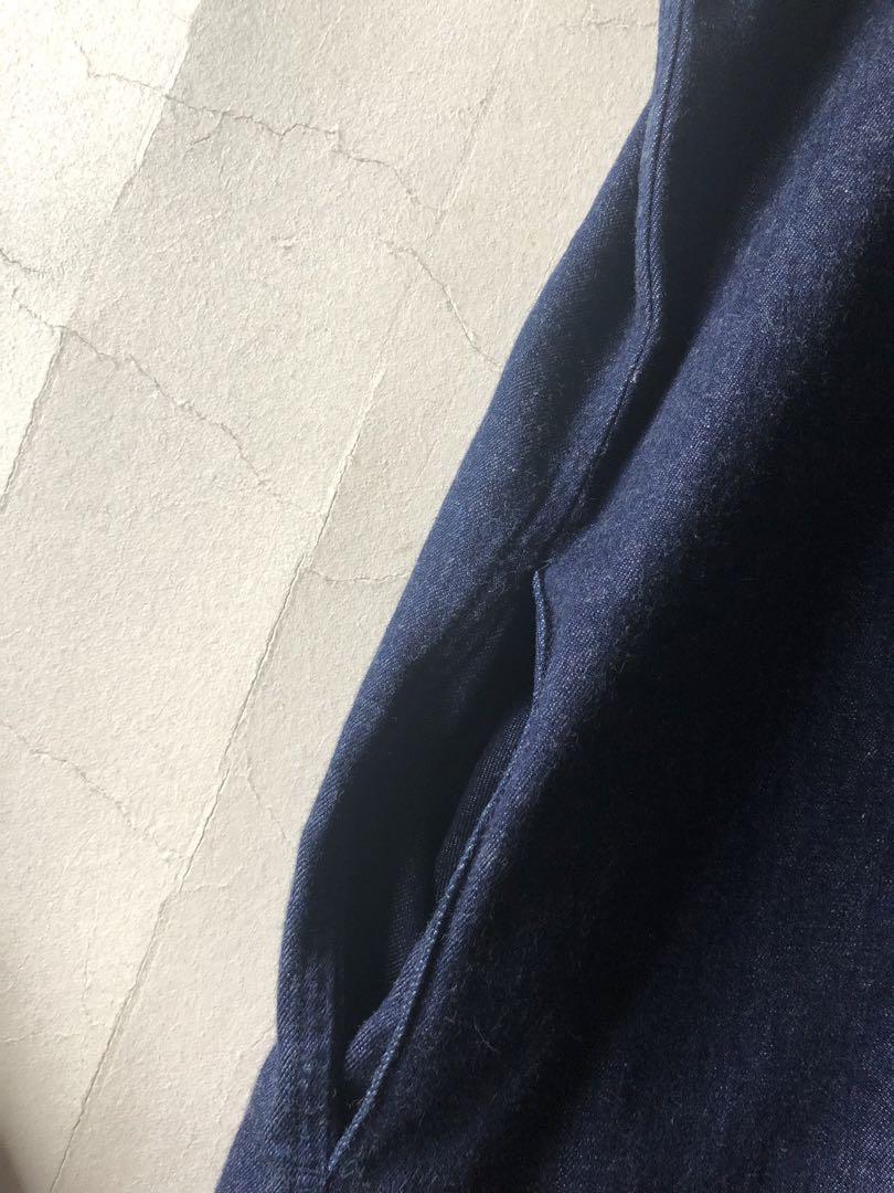 ビームス取扱♪ジムフレックスゆったりダンガリーデニム