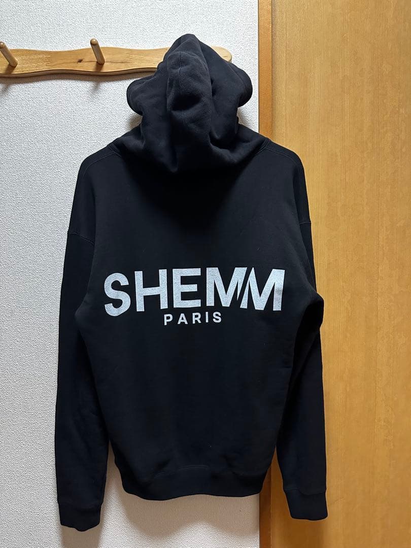 SHEMM PARIS シェム　黒 パーカー