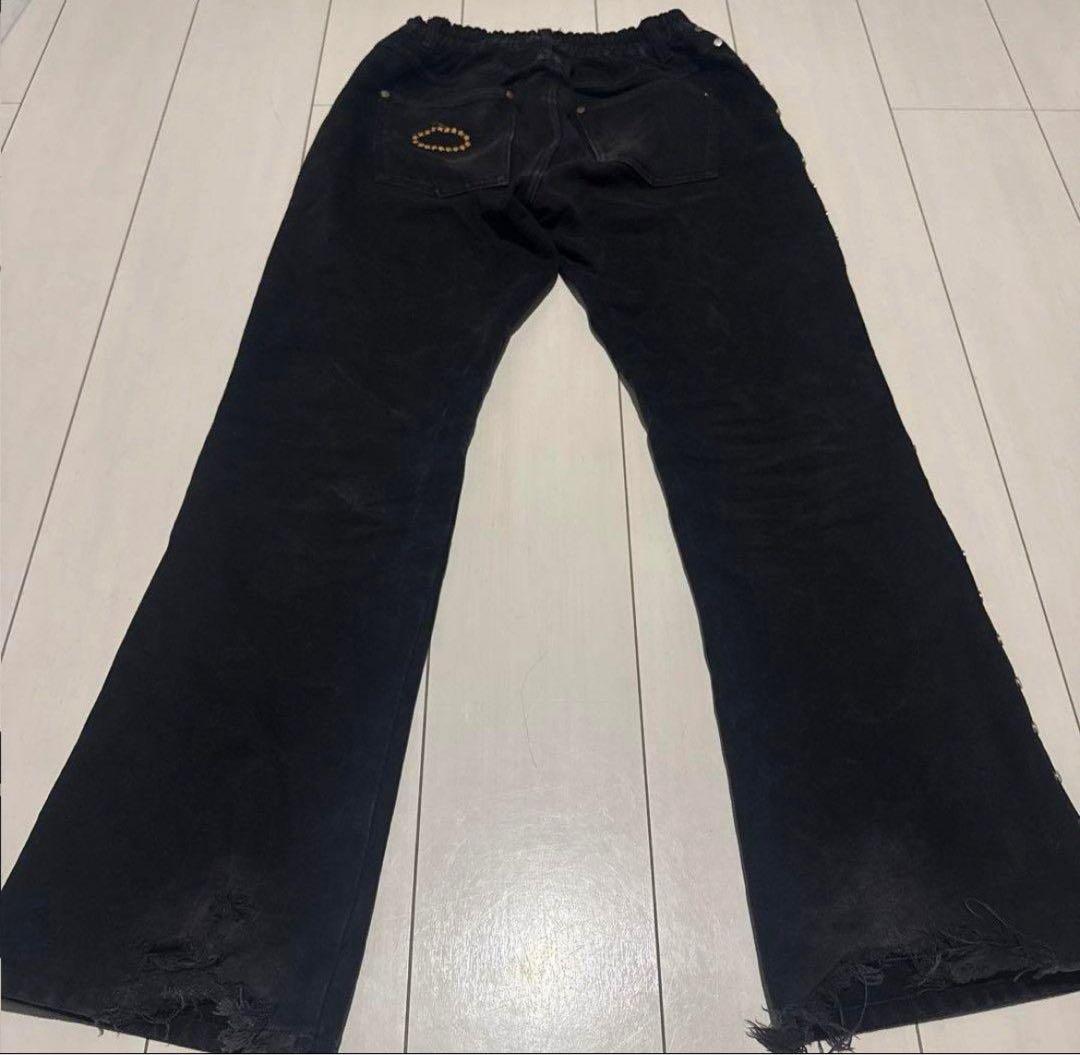 【AFB】SUPER BAGGY STUDDED PANTS