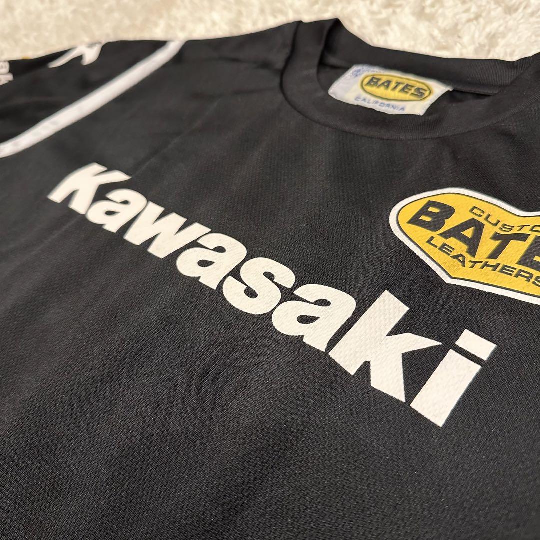 カワサキ BATES Tシャツ ブラック - メルカリ