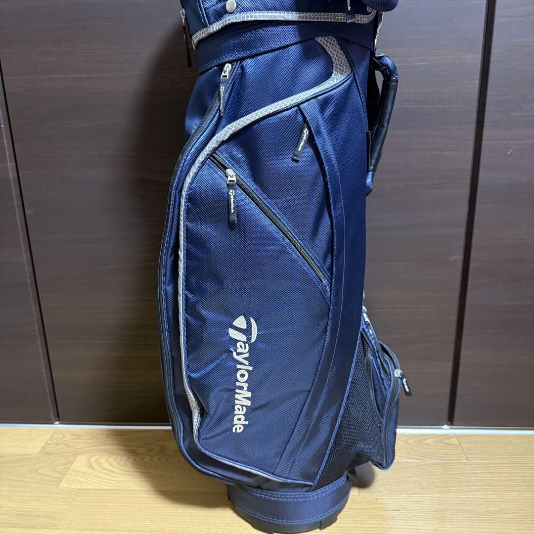 TaylorMade キャディバッグ ゴルフバッグ ネイビー - メルカリ