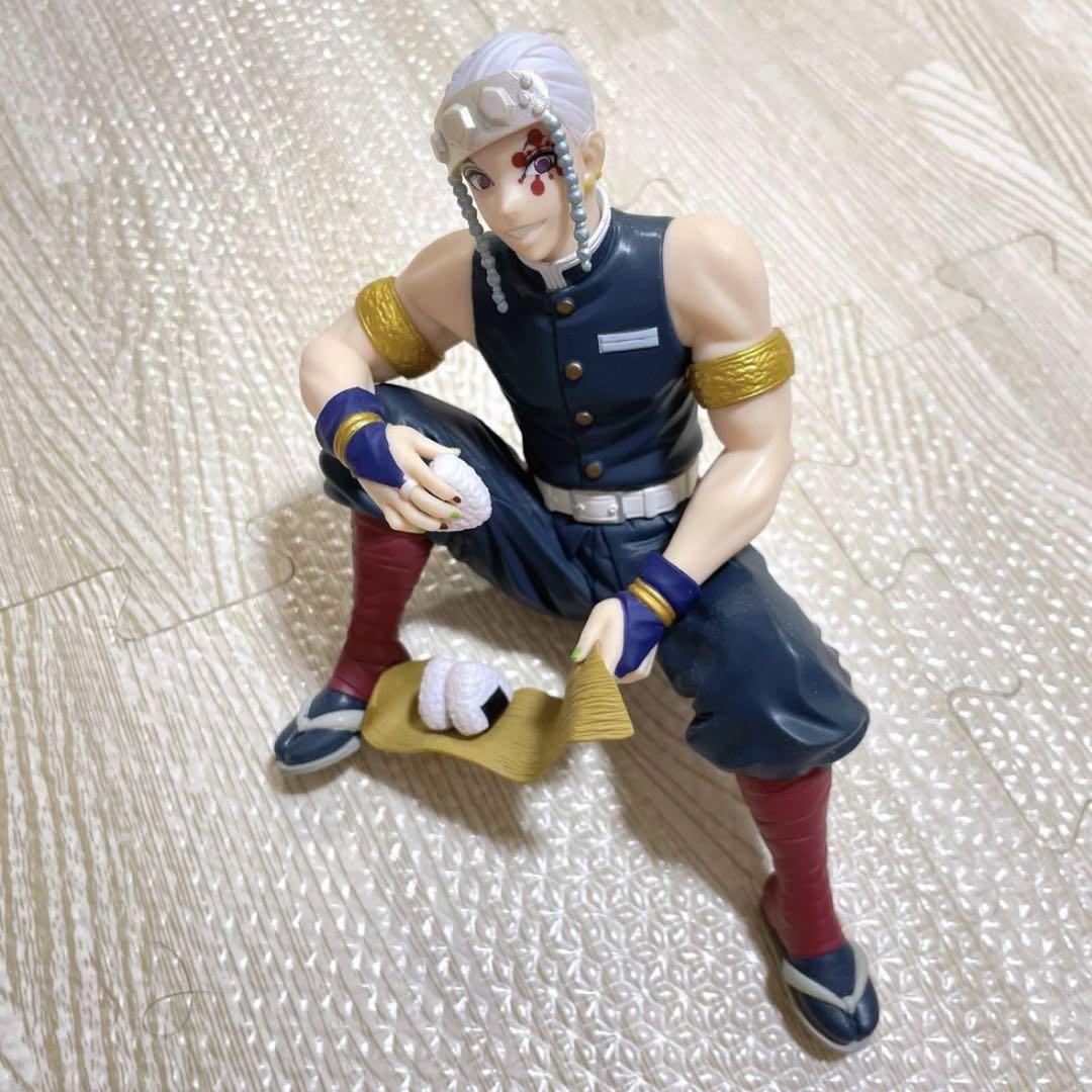鬼滅の刃　宇随天元　時透無一郎　栗花落カナヲ　ちょこのせフィギュア 鬼滅の刃 プレミアム ちょこのせフィギュア 宇髄天元 時透無一郎