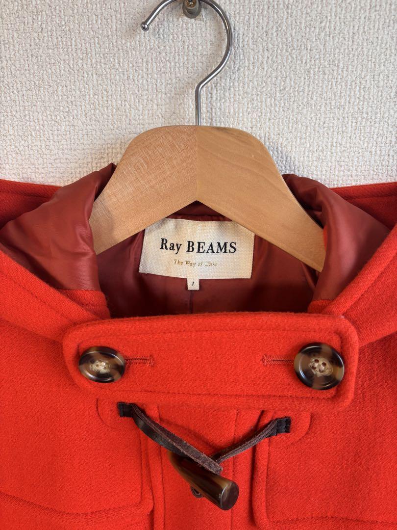 レイビームス ピンク ショートダッフルコート Ray BEAMS - 極美品 BEAMS メルトンショートダッフルコート
