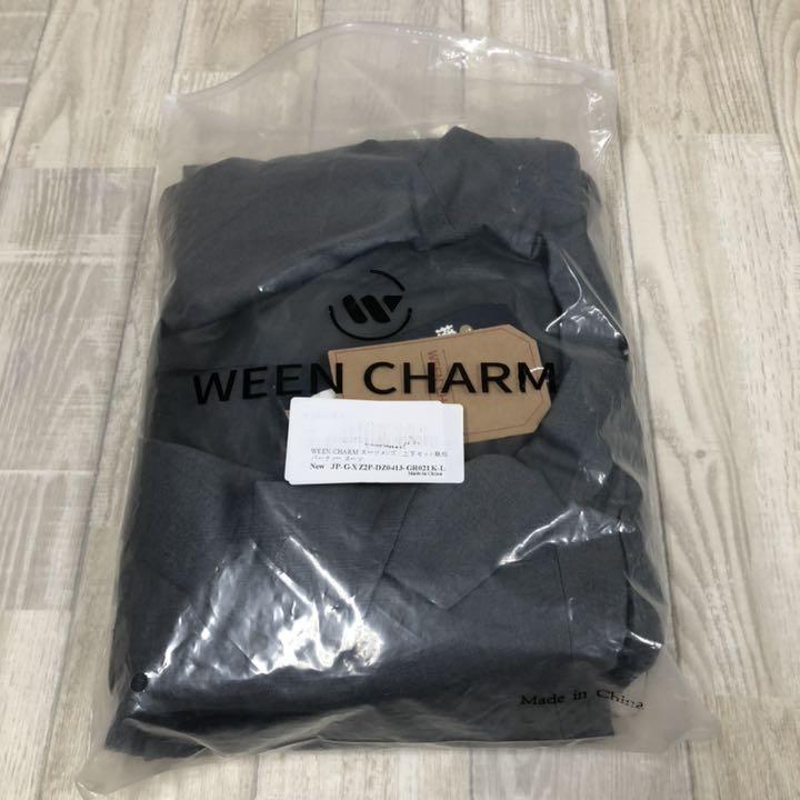 WEEN 上下セット ビジネススーツ スリム wdQvO-m32215215983 CHARM スーツメンズ L 最新作国産