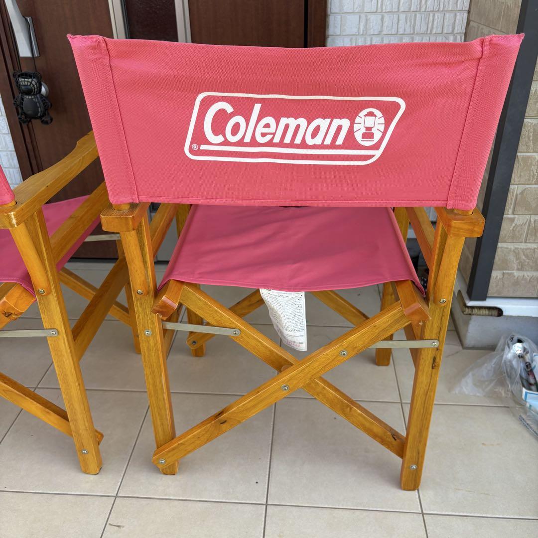 テーブル・チェア・ハンモック Coleman WOOD CHAIR CLASSIC STRAWBERRY Coleman WOOD CHAIR CLASSIC STRAWBERRY - メルカリ