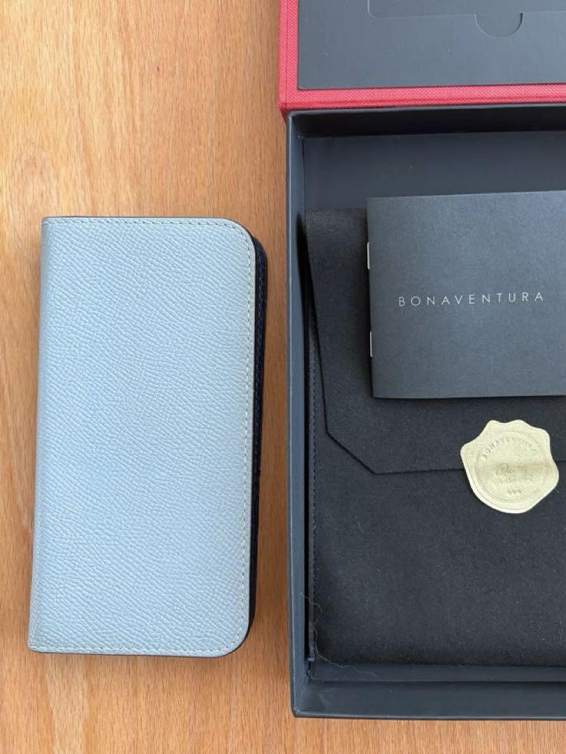 BONAVENTURA iPhone 12/12 Pro手帳型ケース ブルーリン - メルカリ