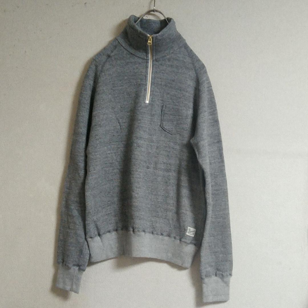 SALE⓫ ❮新品 ハーフジップ ケパニ パーカー bQv1a-m32222750792 ❯kepani ハイネックスウェット 特価豊富な