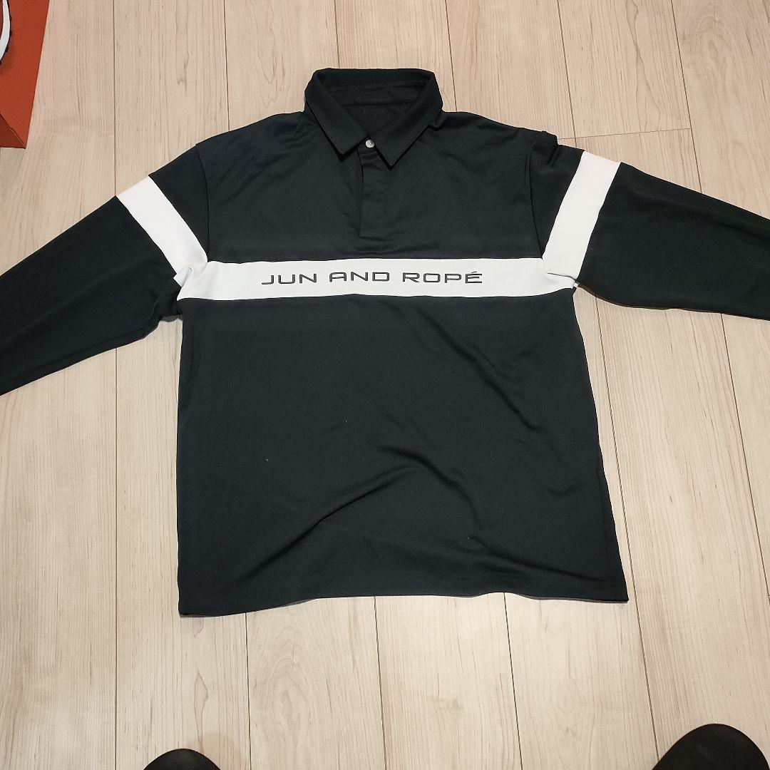 【日本限定モデル】 HYPEGOLF ハーフジップ ロングスリーブ シャツ 白 メンズウェア