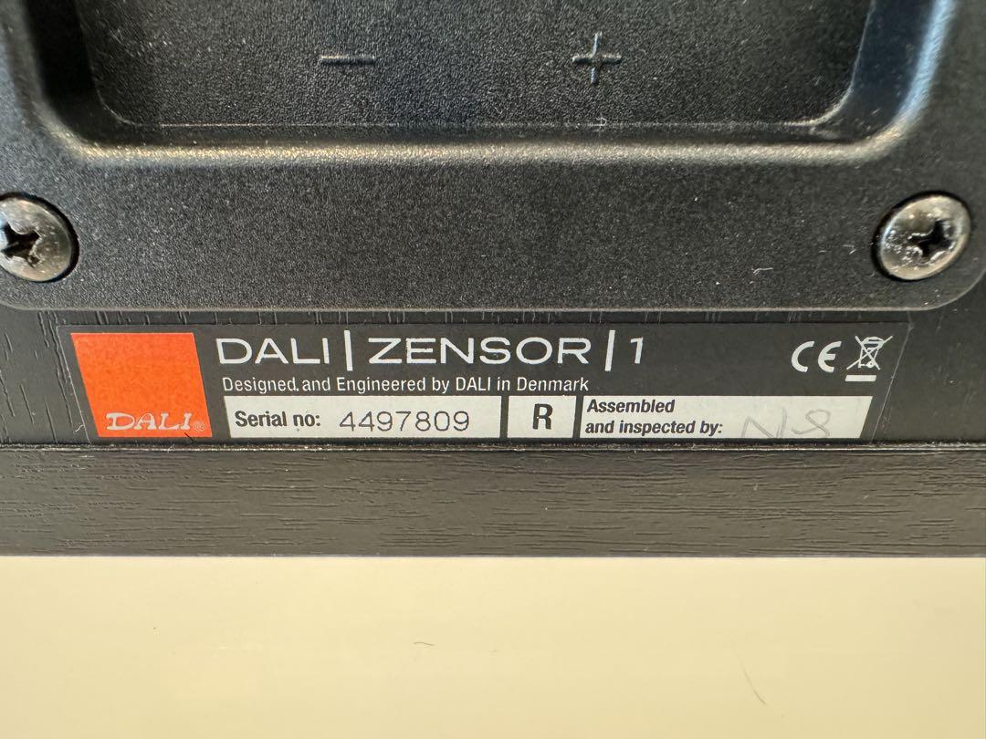 DALI ダリ ZENSOR1 スピーカー ブラックアッシュ