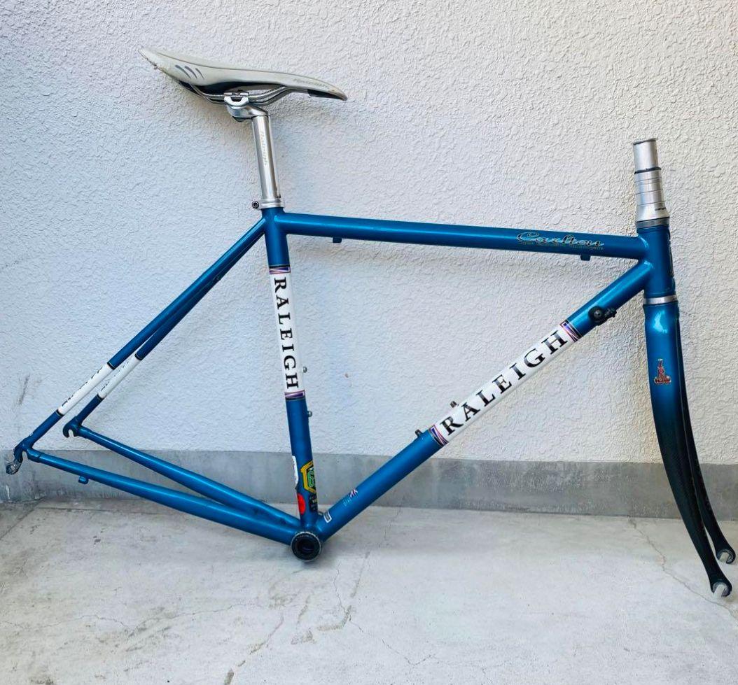 クロモリフレーム RALEIGH ラレー CRF カールトンF カーボンフォーク