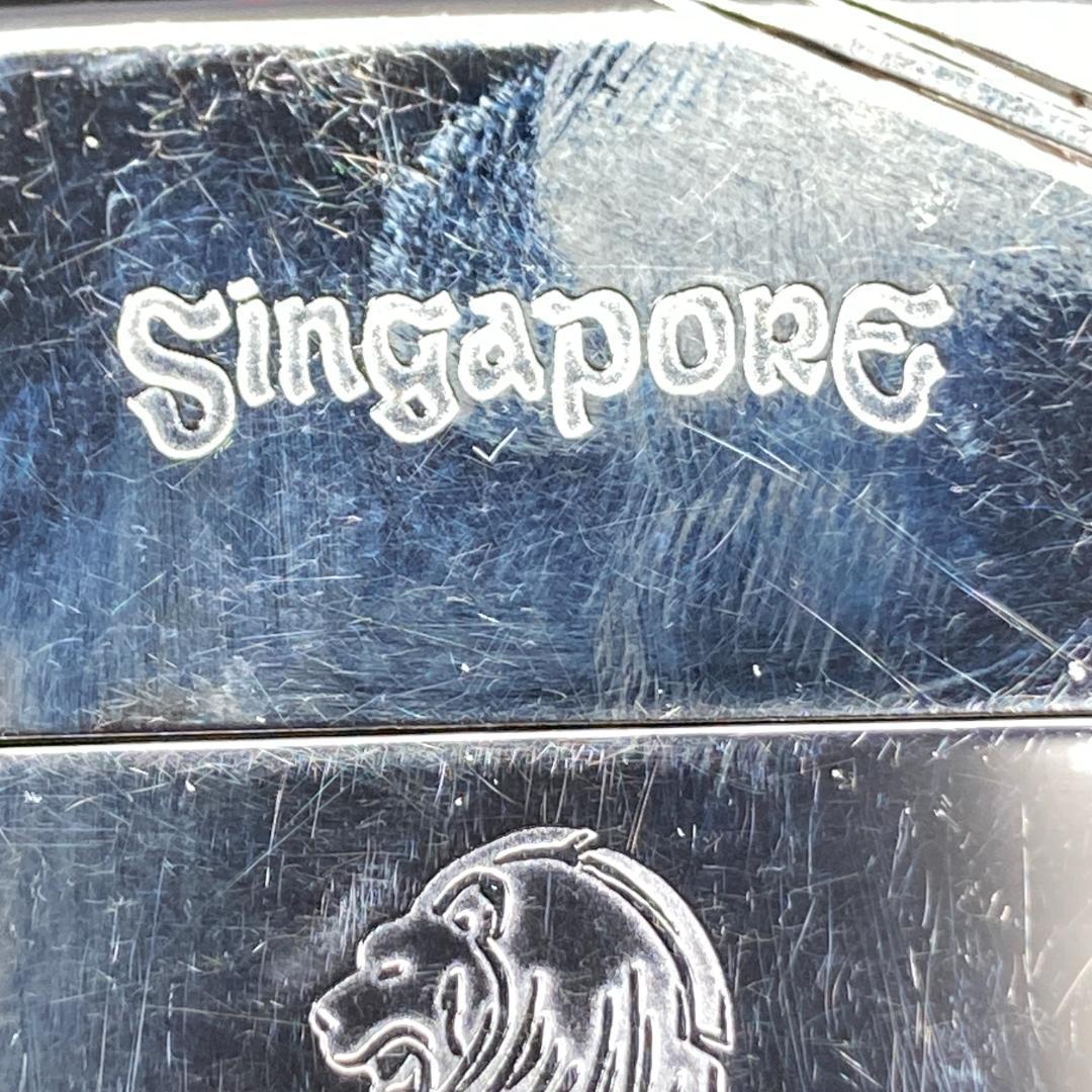 ★ZIPPOライター★シンガポール マーライオン 1990年製 着火OK
