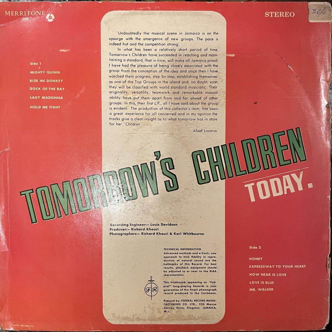 Tomorrow’s Children / Today LP
