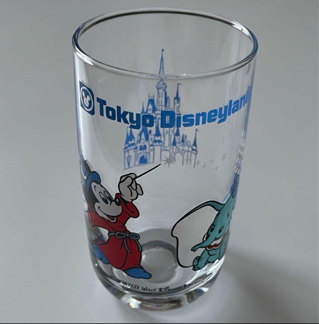 東京ディズニーランド グラス 5個セット レトロ
