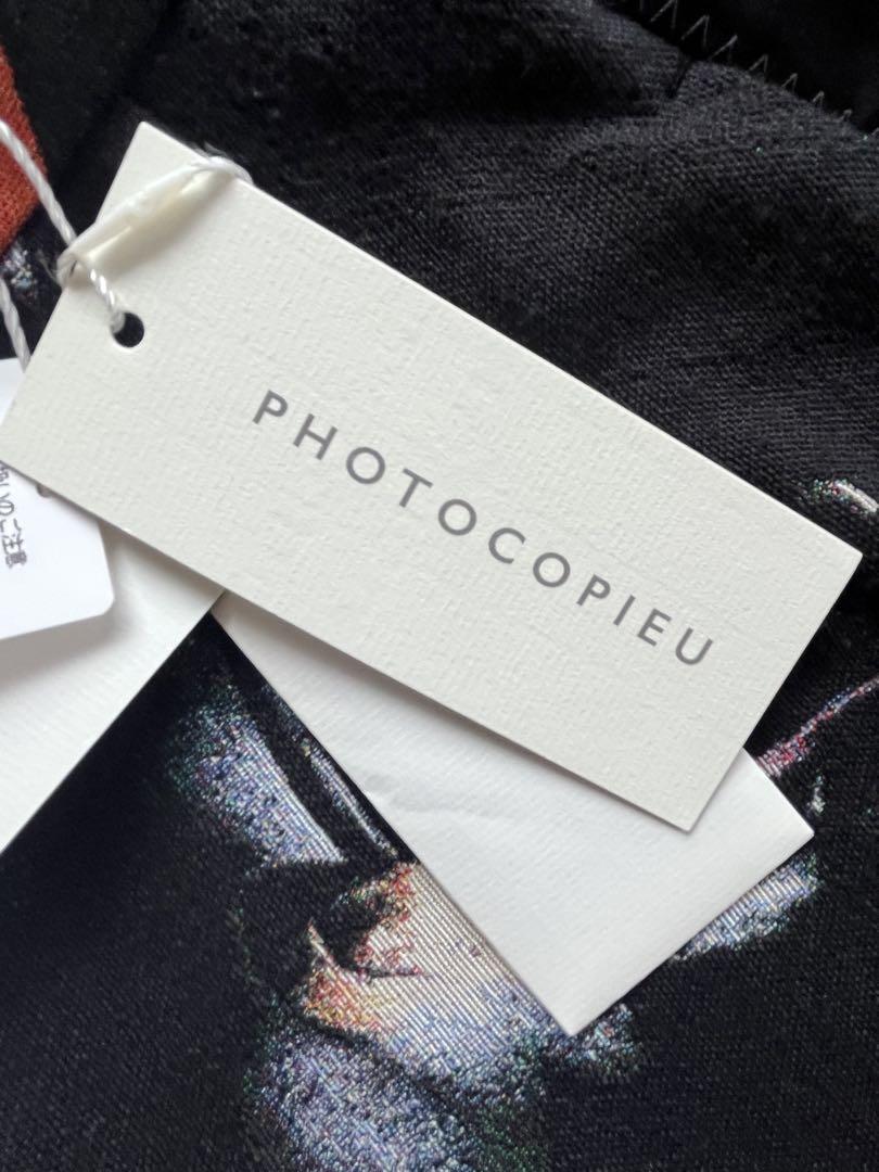 【未着用品】PHOTOCOPIEU サイドジップロングスカート 38